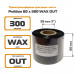 Риббон 60х300 WAX Out - термотрансферная красящая лента 60 мм х 300 м