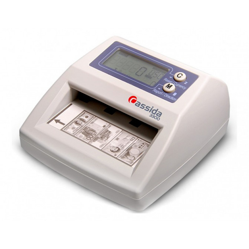Cassida 3300 - мультивалютный автоматический детектор банкнот
