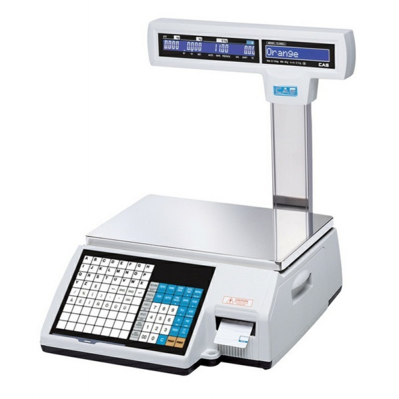CAS CL5000J-IP весы торговые с печатью этикеток